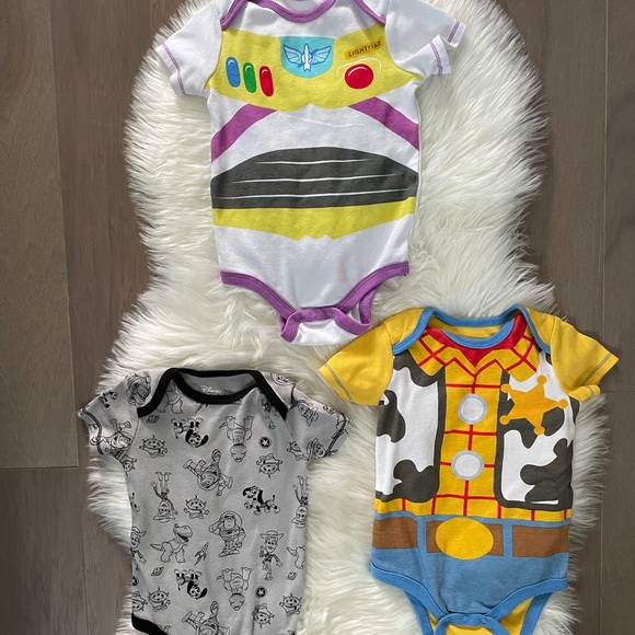 Toy Story Onesies - 3 NWOT - Picture 2 of 8
